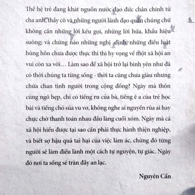 Dựng Lại Con Người - Lời Của Kẻ Sĩ