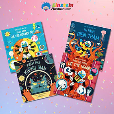 Sách - Combo Giáo Sư Mèo Siêu Việt  (4 cuốn)