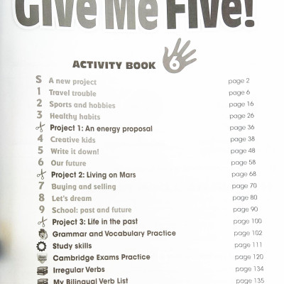 Give Me Five 6 Activity Book