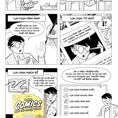 SÁNG TÁC TRUYỆN TRANH - Making Comics - Scott McCloud - Du Bút 