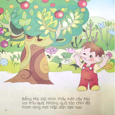 Bé Tập Kể Chuyện - Cậu Bé Mũi Dài
