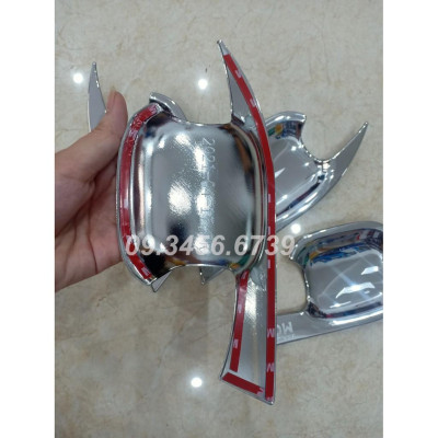 Ốp Hõm Cửa Dành Cho Xe MG ZS mẫu Mạ Crom Cao Cấp