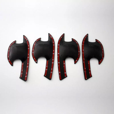 Ốp tay nắm, hõm cửa CARBON xe Toyota Veloz 2022 2023 vân cacbon cao cấp