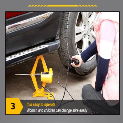 Bộ nâng kích gầm điện 12V ô tô, xe hơi cao cấp nhãn hiệu ROGTZ TY-45EJ công suất 150W sử dụng cho các xe có trọng tải dưới 5 tấn