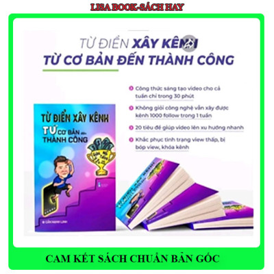 Sách-Combo: Từ điển xây kênh từ cơ bản đến thành công- Sách chính hãng và kẹp điện thoại