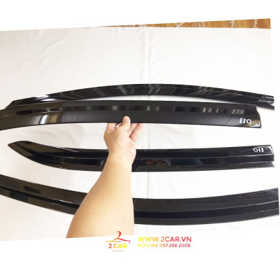 Vè Che Mưa Xe Hyundai i10 2014 - 2021, 2022 Bản Sedan - Hatchback nhựa đen