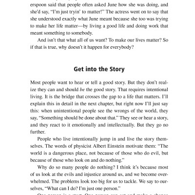 Intentional Living: Choosing A Life That Matters