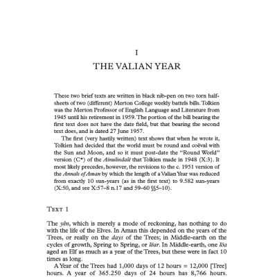 The Nature Of Middle-earth