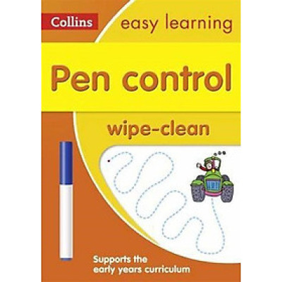 Wipe Clean - Pen Control Ages 3-5