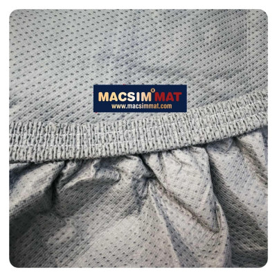 Bạt phủ ô tô chất liệu vải không dệt cao cấp thương hiệu MACSIM dành cho Mercedes S màu ghi