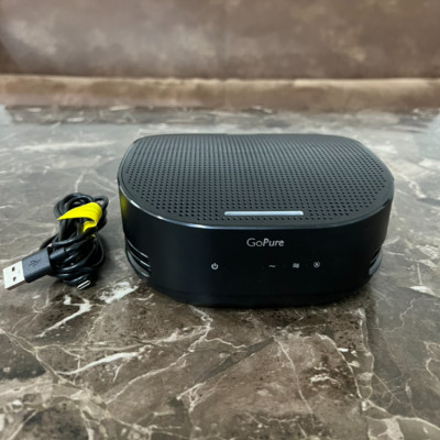 Máy khử mùi, lọc không khí trên xe ô tô Philips GP5301 - Cảm biến chất lượng không khí: 3 màu AQI - HÀNG NHẬP KHẨU