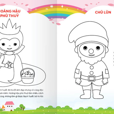 Sách - Colouring 365 ngày Tô màu - KHÁM PHÁ THẾ GIỚI PHÁT TRIỂN TRÍ TUỆ - Công chúa, Hoàng tử...(Cuốn 6)