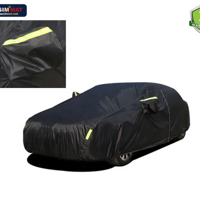 Bạt phủ ô tô Mercedes CLS thương hiệu Macsim sử dụng trong nhà và ngoài trời chất liệu Polyester - màu đen