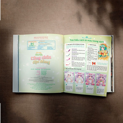 Sách: Combo Tô Màu Công Chúa (Túi 6 Cuốn)