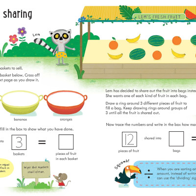 Sách tẩy xóa tiếng Anh - Wipe-Clean Dividing