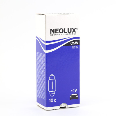 Combo 10 Bóng Đèn Cana Ngắn Trung Dài OSRAM NEOLUX Lắp Đèn La Phông, Đèn Trần Xe Ô tô Du Lịch, Xe Tải - Nhập Khẩu Chính Hãng