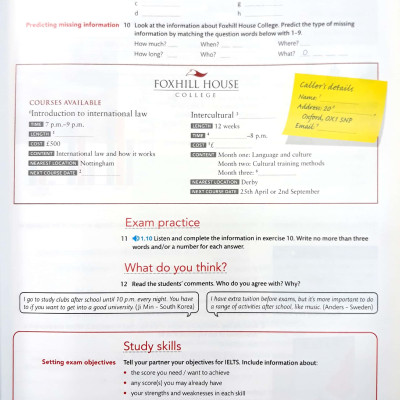 Foundation IELTS Masterclass: Student