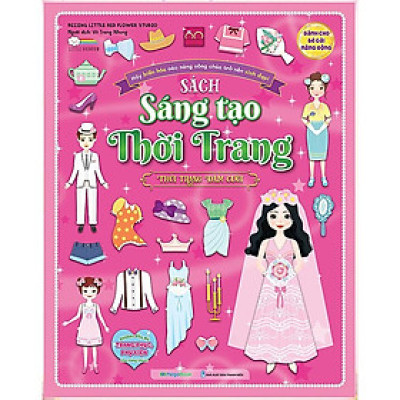 Sách Sáng tạo thời trang (Hơn 100 stickers)