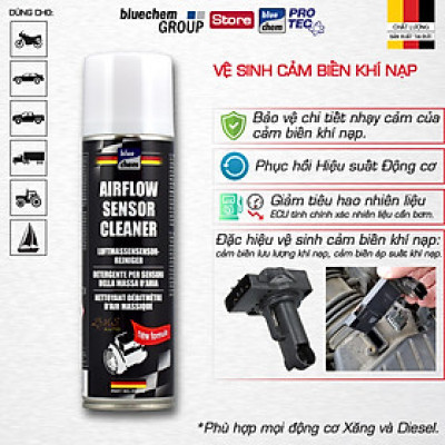 Dung dịch Bluechem Vệ sinh Cảm biến lưu lượng khí nạp (Air Flow Sensor Cleaner) 200ml