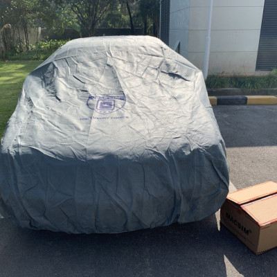 Bạt phủ ô tô chất liệu vải không dệt cao cấp thương hiệu MACSIM dành cho BMW X1  màu ghi 