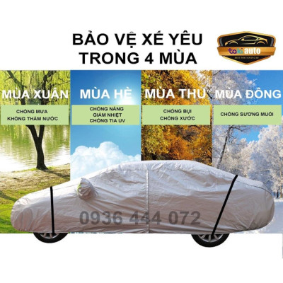 [FORESTER] Bạt trùm xe ô tô Subaru Forester vải dù oxford cao cấp,áo bạt phủ trùm che kín che nắng,mưa