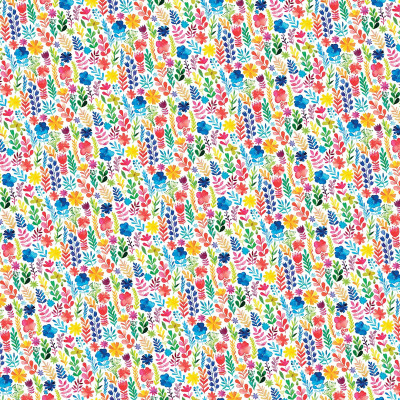 Rainbow Watercolors Gift Wrapping Paper - 24 Sheets: 18 x 24" (45 x 61 cm) Wrapping Paper