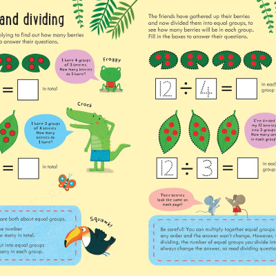 Sách tẩy xóa tiếng Anh - Wipe-Clean Dividing