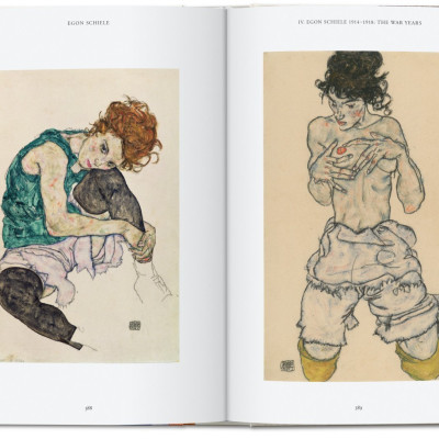Artbook - Sách Tiếng Anh - Egon Schiele: The Complete Paintings 1909–1918