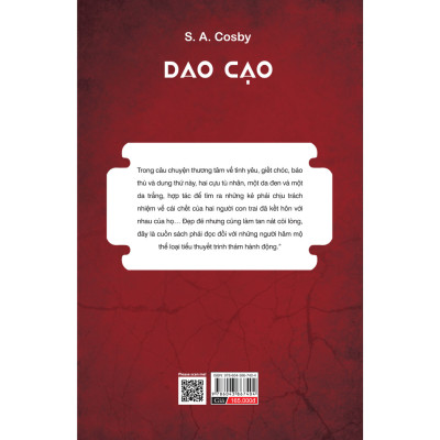 Sách - Dao Cạo - S.A.Cosby