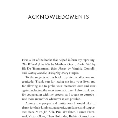 A Moonless, Starless Sky: Ordinary Women and Men Fighting Extremism in Africa