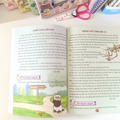 Sách - Combo 2 cuốn Tuyển tập Thơ và Truyện hay cho bé B89 - Giúp bé phát triển Ngôn ngữ và Nhận thức 0-6 tuổi - ndbooks