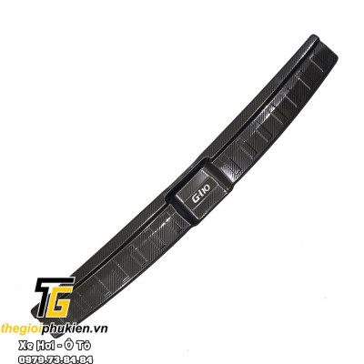 Ốp chống trầy cốp trong, ngoài CARBON xe Hyundai Grand i10 2021-2022, vân Cacbon cao cấp