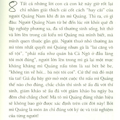 Sách Người Quảng Đi Ăn Mì Quảng - Nguyễn Nhật Ánh