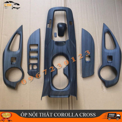 Ốp Trang Trí Nội Thất Toyota Cross Vân Đá
