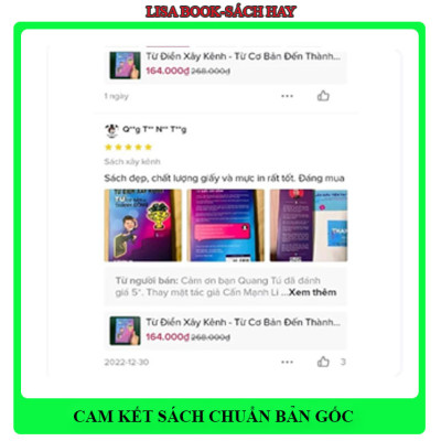 Sách-Combo: Từ điển xây kênh từ cơ bản đến thành công- Sách chính hãng và kẹp điện thoại