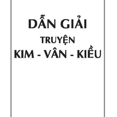 Dẫn Giải Truyện Kim Vân Kiều