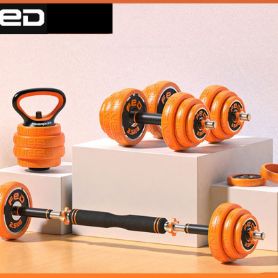 Bộ Tạ Tay Điều Chỉnh Đa Năng 4 IN 1 FED Tạ Gang Mã Niken loại 30kg --- Hàng Chính Hãng