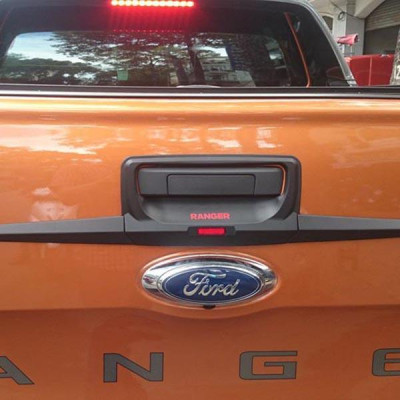 Bộ ốp đèn Pha + hậu +tay + hõm+ Hõm cốp + nắp xăng Nhựa đen dành cho Ford Ranger 2015 đến 2020