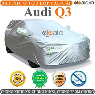 Bạt phủ xe ô tô Audi Q3 vải dù 3 lớp CAO CẤP BPXOT