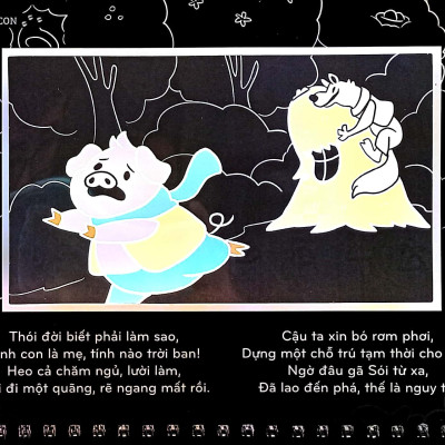 Sách Chiếu Bóng Thần Kỳ - Ba Chú Heo Con