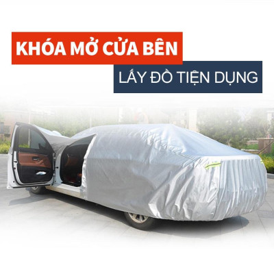 Bạt trùm xe ô tô Honda CRV vải dù oxford cao cấp , áo bạt phủ trùm che kín che nắng