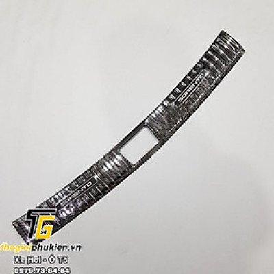 Bộ ốp chống trầy bậc cốp Kia Sorento 2021 - Mẫu Titan