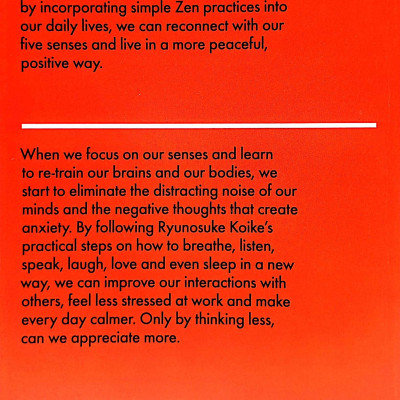 The Practice Of Not Thinking: A Guide To Mindful Living