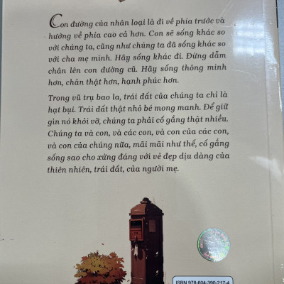 Sách Thư Gởi Con Trai