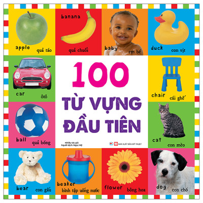 Combo 6 cuốnTừ vựng đầu tiên cho bé (Từ vựng, phương tiện, động vật, màu sắc hình dạng số đếm, con số, trang trại (tân việt)