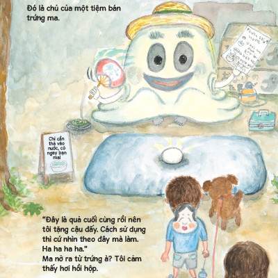 Sách - Con ma khóc nhè - Tủ sách nuôi dưỡng tâm hồn