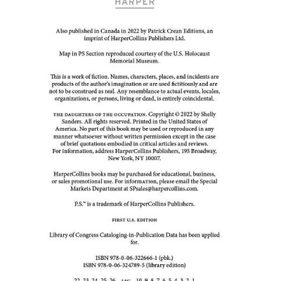 Daughters Of The Occupation: A Novel Of WWII