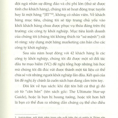 Start-Up Theo Cách Của Bạn