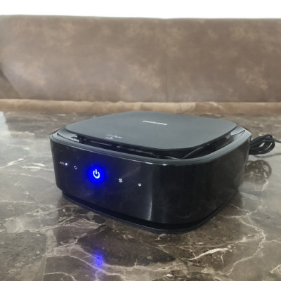 Máy khử mùi, lọc không khí trên xe ô tô thương hiệu cao cấp Philips GP6201 - Công suất: 3.7W - Điện áp: 12V - Hàng Nhập Khẩu