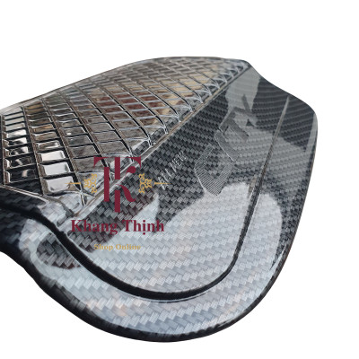 Ốp Nắp Bình Xăng Dành Cho Xe Honda City 2021 Vân Carbon Cao Cấp